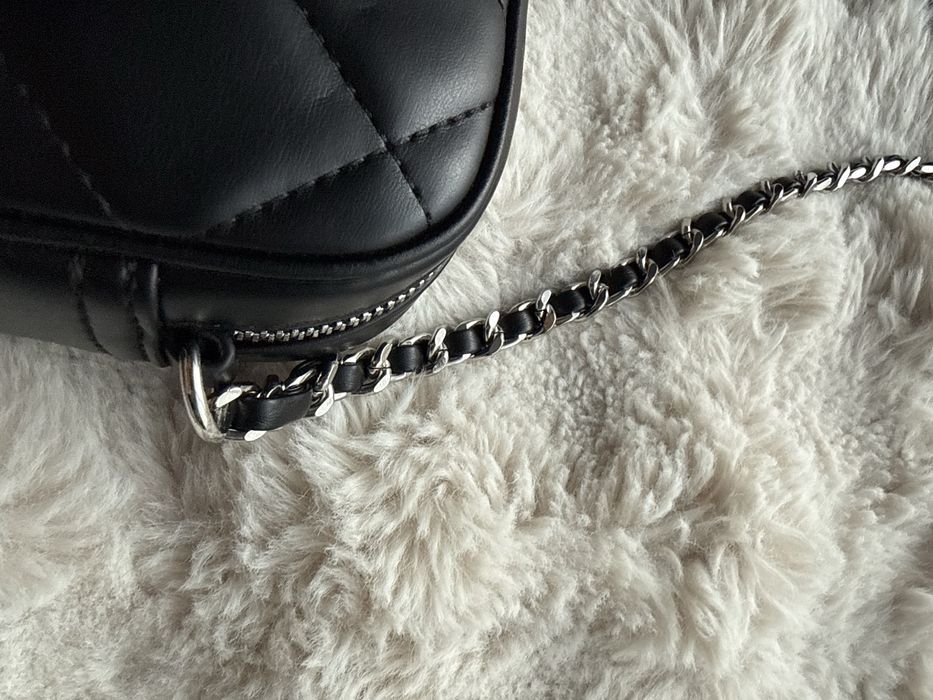 Nowa Torebka 19V69 Italia | Czarna Pikowana