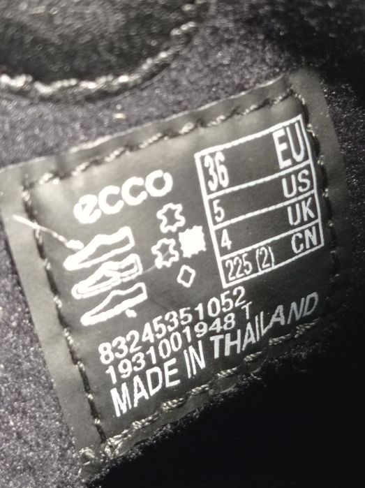 Черевики шкіряні ЕССО EXOSTRIKE W Gore-tex 36р.