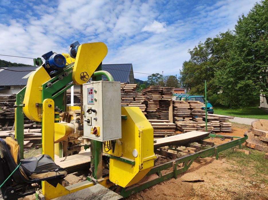 Usługi tartakiem mobilnym