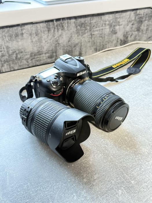 Продаю комплект Nikon D7100: 18-105mm, 70-300mm + аксесуари