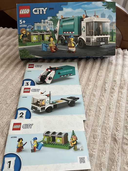Конструктор Lego 60386 Сміттєпереробна вантажівка