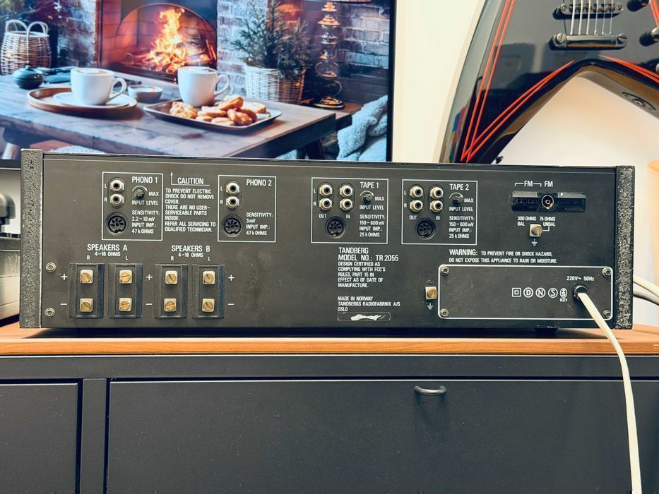 Tandberg TR-2055 — норвежский винтажный ресивер, FM-тюнер от флагмана TR-2075 ℹ️ 55 Вт, ручная сборка Осло, реставрирован в Германии | 9 из 10