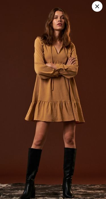 Sukienka z wiązaniem 40/L