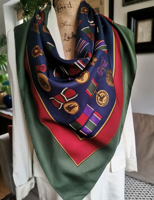 BURBERRYS jedwabna apaszka