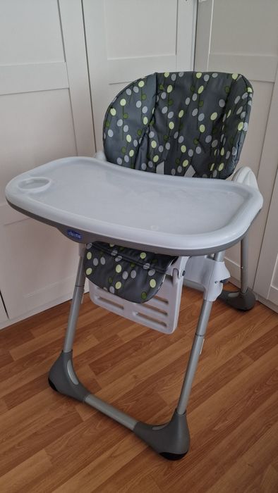 Fotelik do karmienia krzesełko dla dziecka CHICCO Polly BDB STAN