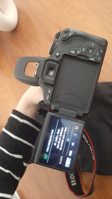 Máquina 600D + lente 18-55mm