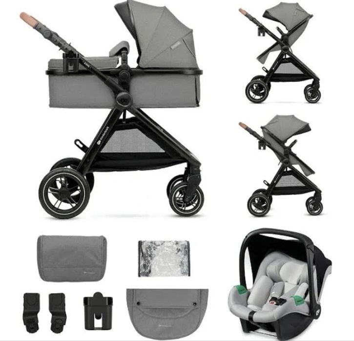 Kinderkraft Esme Moonlight Grey 3в1 відмінний стан, повний комплект