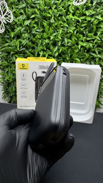 Павербанк Базеус Qpow2 20000 mAh 30w павер для айфон повербанк павер