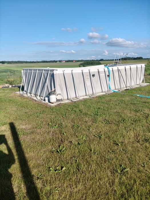 Basen stelażowy 7,2m × 3,5m × 1,3m