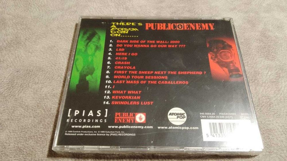 public enemy - there's a poison goin on. в пленке, оригинал