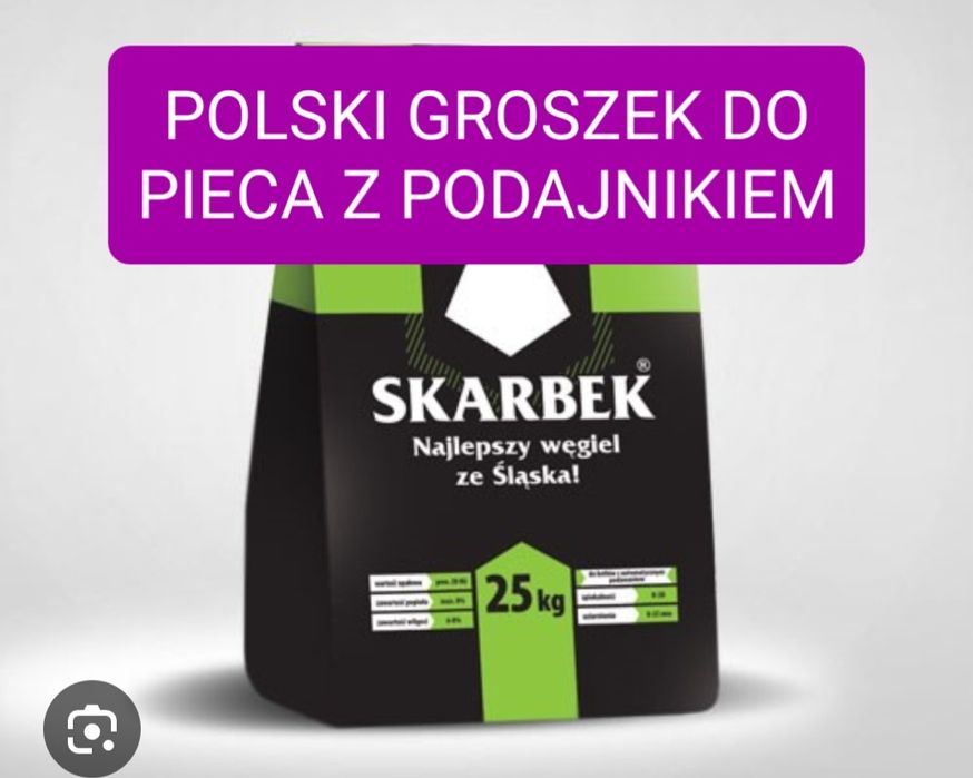 Polski węgiel workowany groszek