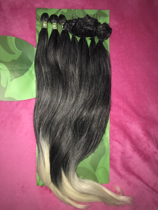 Накладний хвіст. Хвіст зі штучного волосся на липучці на заколках