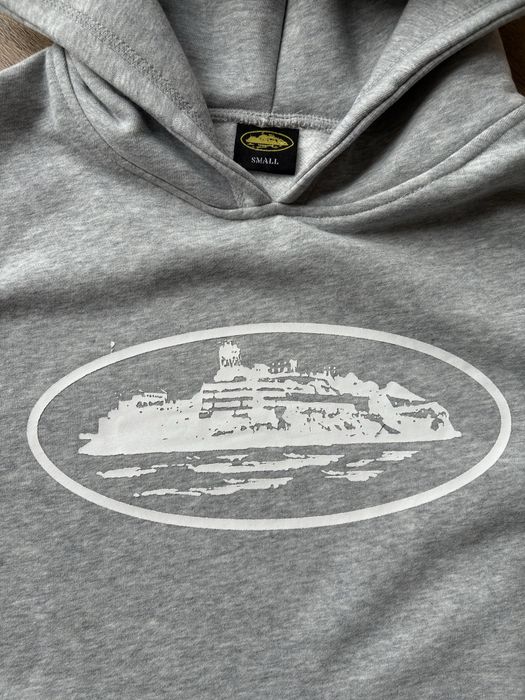 Corteiz Alcatraz Grey Hoodie (Bluza)