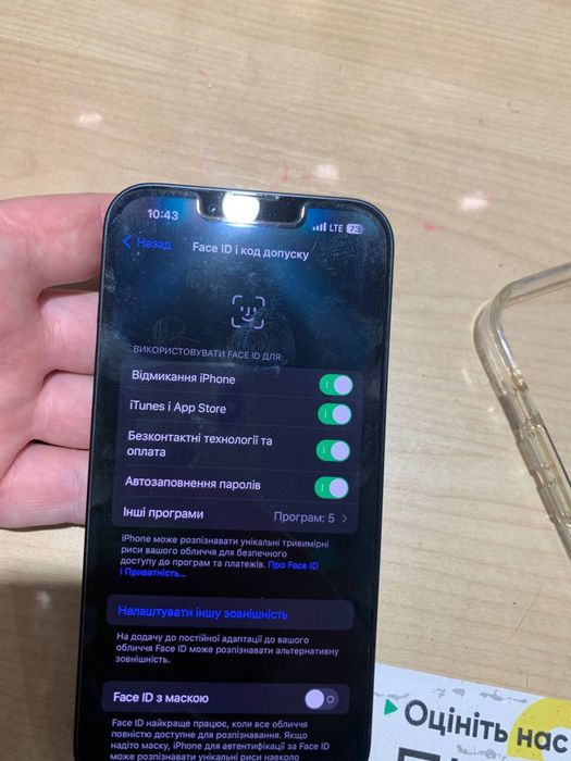 Продам 13 айфон на 128 гб в хорошому стані.
