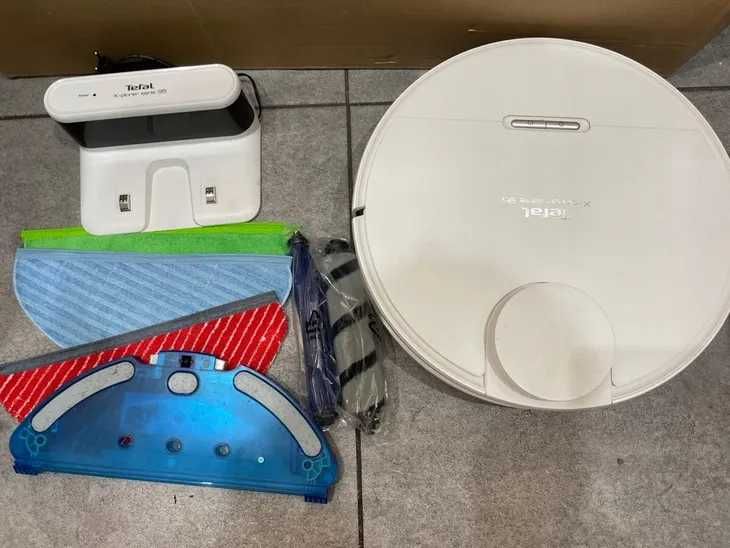 Robot sprzątający Tefal X-plorer serie 95 z mop BIAŁY