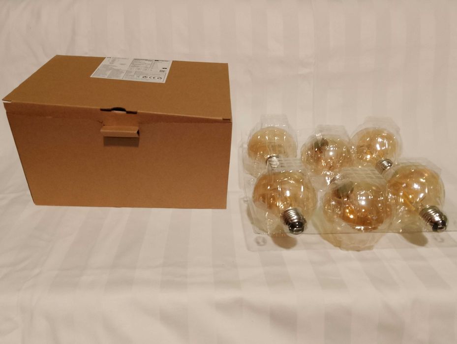 Mastery Mart Żarówka LED E27 w stylu vintage, 4 W, 400 lm, 2500 K