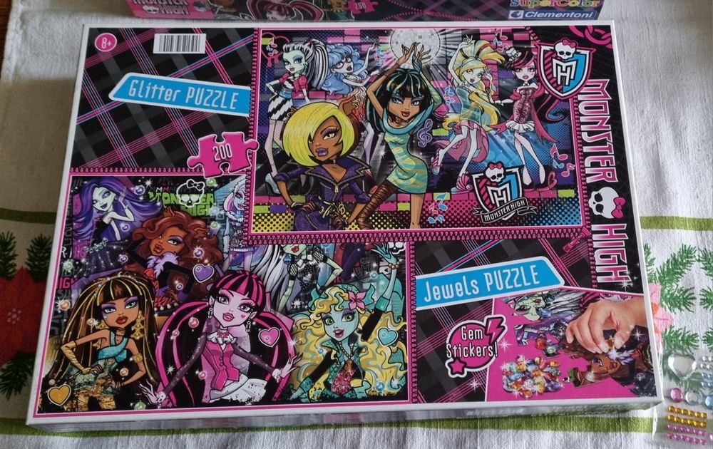 Zestaw puzzli Monster High