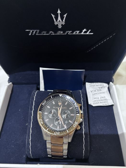 Relógio Maserati Chrono Sfida – Black Dial