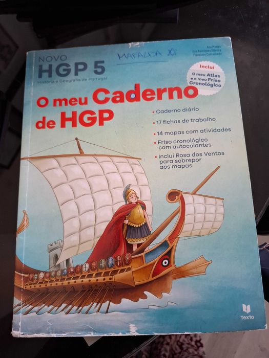 Caderno de atividades de História e geografia de Portugal 5º ano