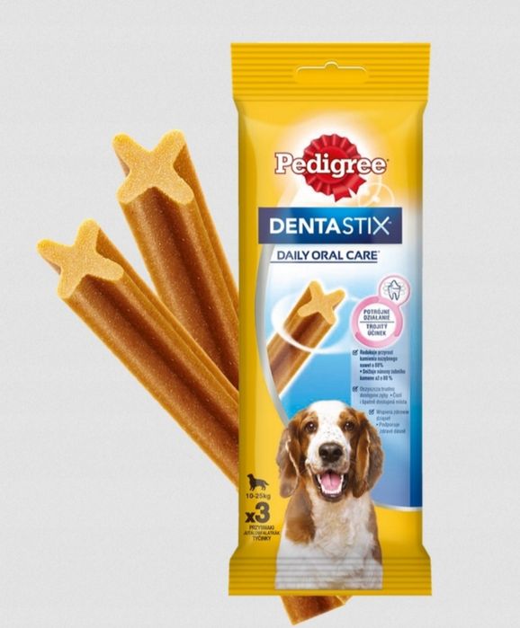 Pedigree DentaStix 77 g- 3 szt(7opakowan)