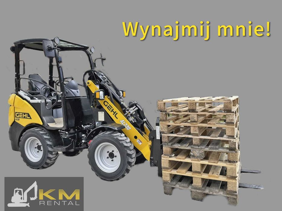 Wynajem minikoparek wynajme mini koparke minikoparke wypożyczalnia koparek młot wiertnica prace ziemne Kubota