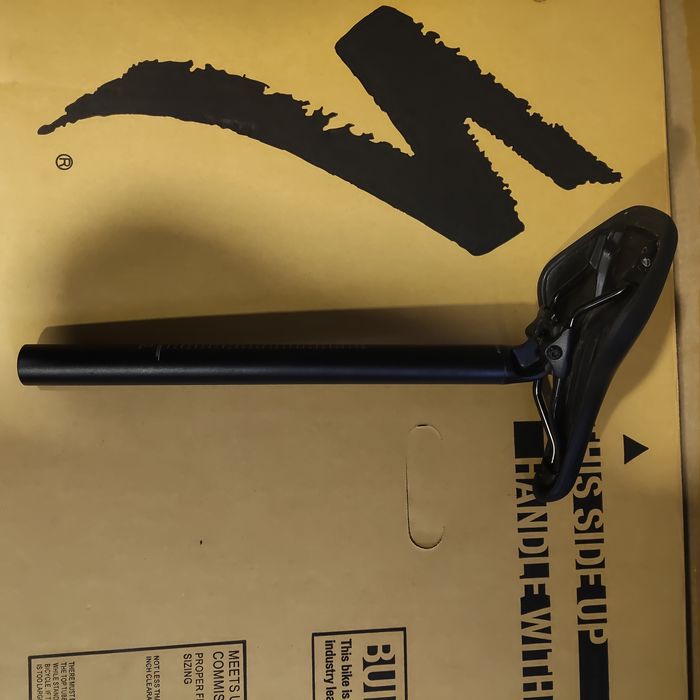 Espigão e selim Specialized Power Comp