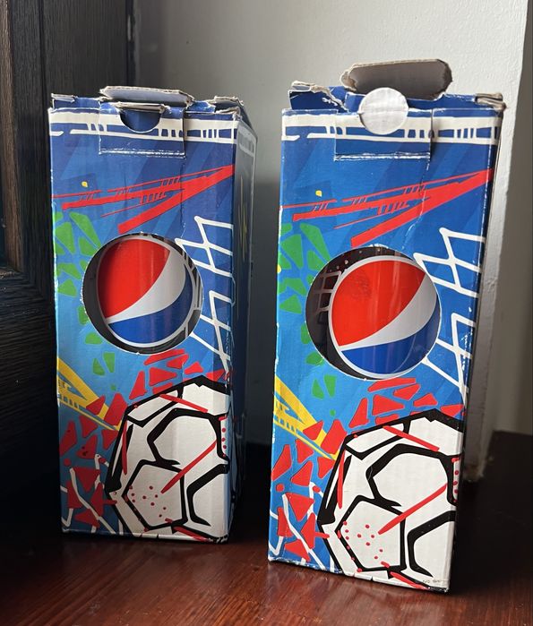 Лімітовані, колекційні стакани Pepsi