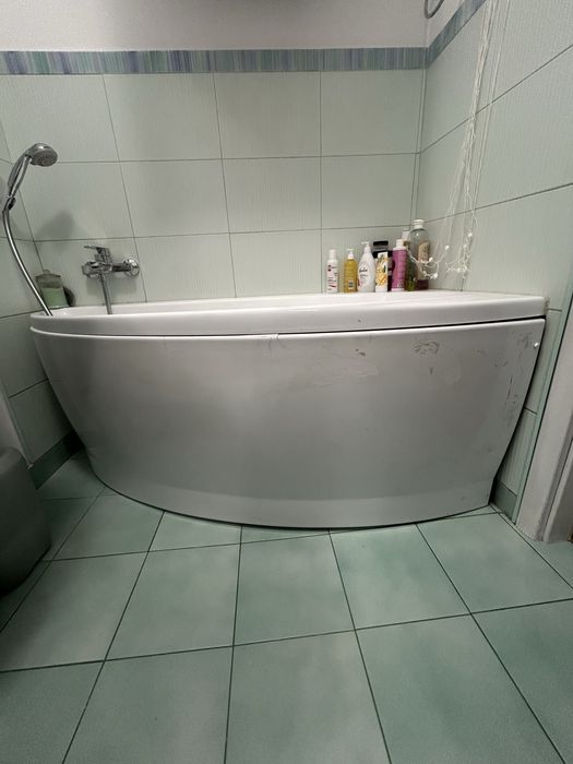 Plastikowy panel przedni wanna osłona osłonka obudowa do wanny biała