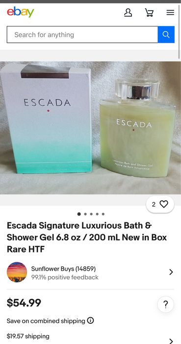 Escada Signature Bath and Shower Gel 200 ml