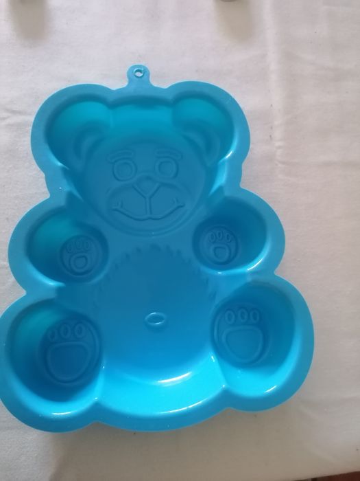Forma bolos silicone formato Urso