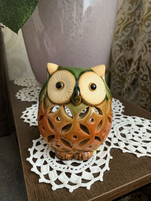 Керамічна статуетка  Сова