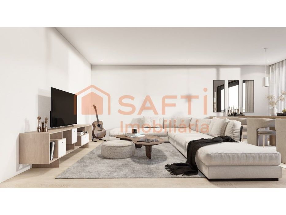 Apartamento T3 com garagem no centro do Entroncamento, Santarém