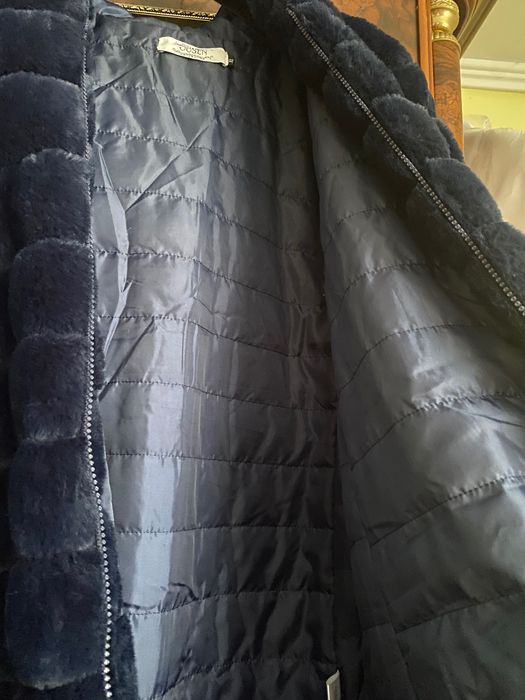 Жіноча стильна еко шуба