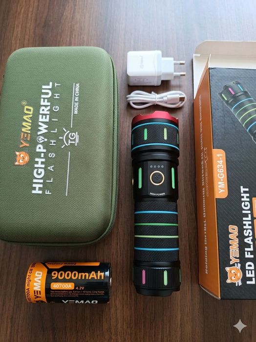 YEMAO G 634 Led TG 40W Potência Animal  Alcance Brutal