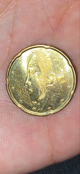 Moeda comemorativa de frança