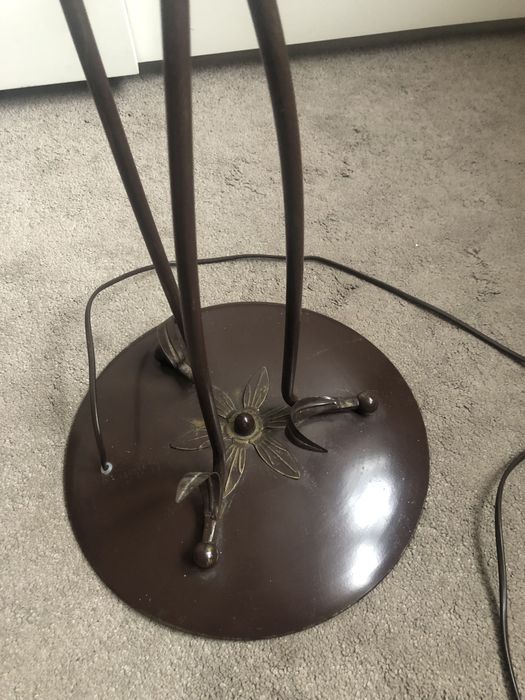 Lampa podłogowa kwiaty lampka stojąca 160 cm