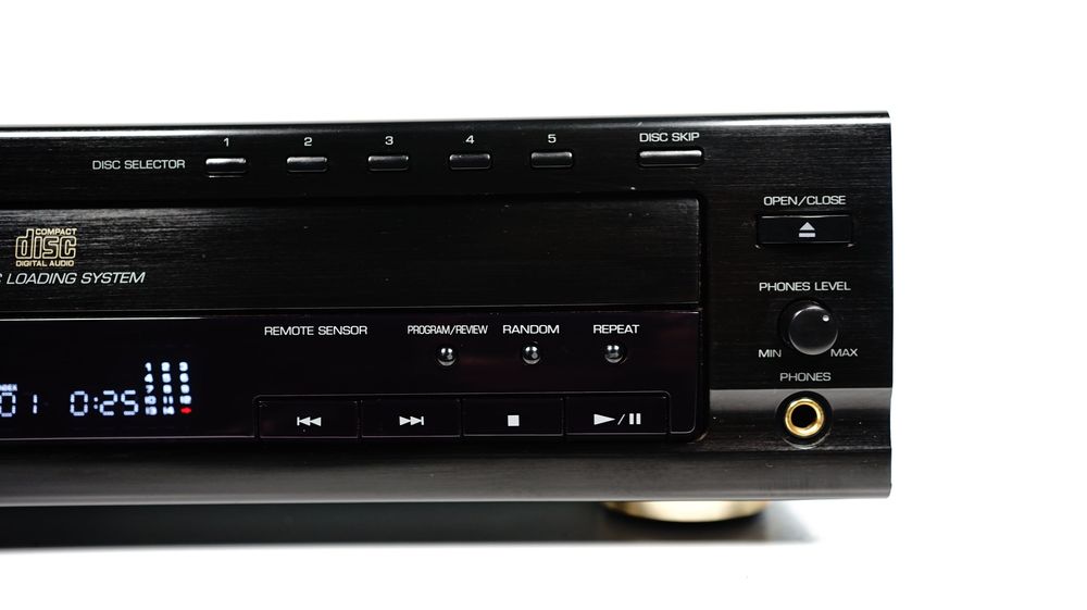 Zmieniarka na 5 płyt CD Sherwood CDC-5080R Dual DAC 1-bit Odtwarzacz