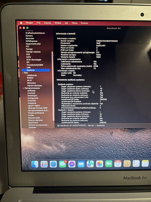 Macbook Air 13-inch Early 2015 Intel Core i5