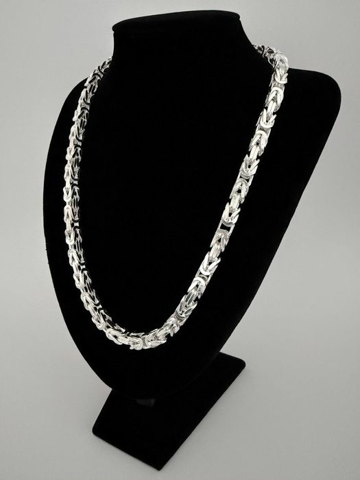 Srebrny Łańcuszek splot Królewski 59,5 CM 188 GRAM ! PR. 925 Okazja !