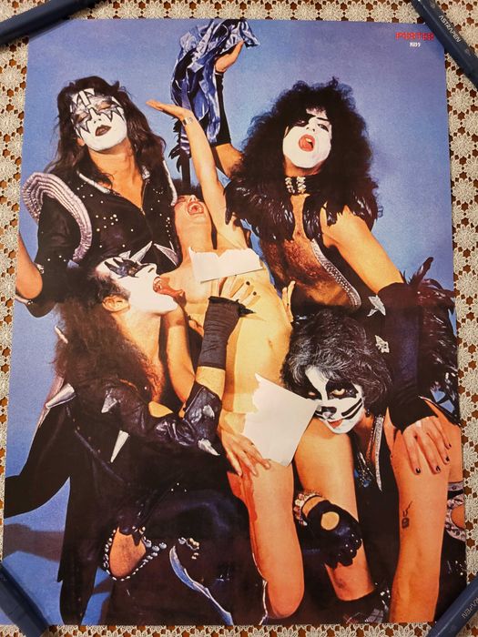 Kiss duże plakaty zespołu