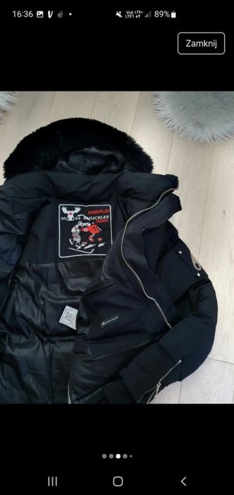 Moose Knuckles Canada Winter M ciepła puchowa