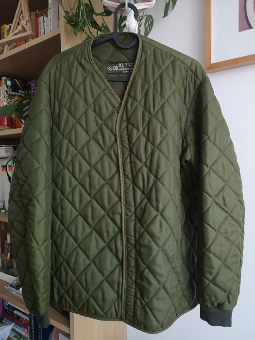 Kurtka pikowana khaki