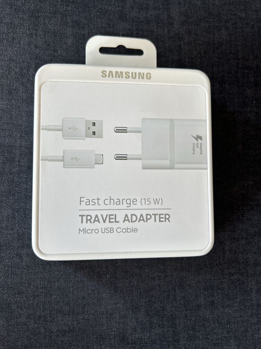 Nowa szybka ładowarka USB + adapter Micro