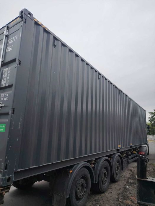 12m High Cube – Kontener Morski Po Jednej Trasie