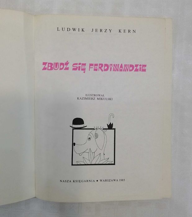 "Zbudź się Ferdynandzie" Ludwik Jerzy  Kern
