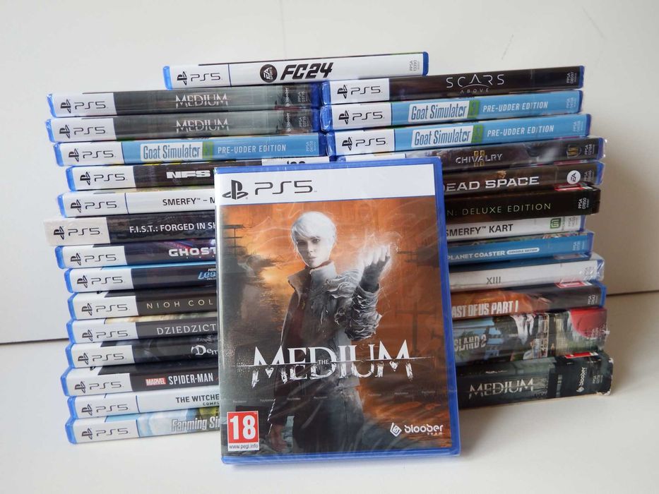 PŁOCK GRY PS5 The MEDIUM PL PS5 nowa folia INNE GRY mega wybór