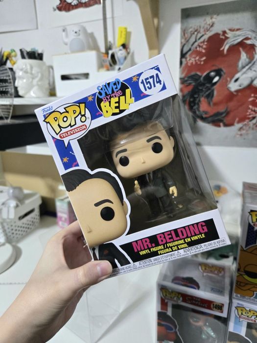 Funko Pop saved by the bell mr. Belding vinyl figure 1574