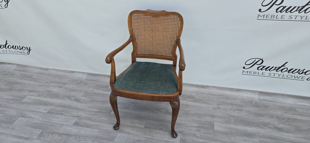 Fotel stylowy Chippendale Biurkowy