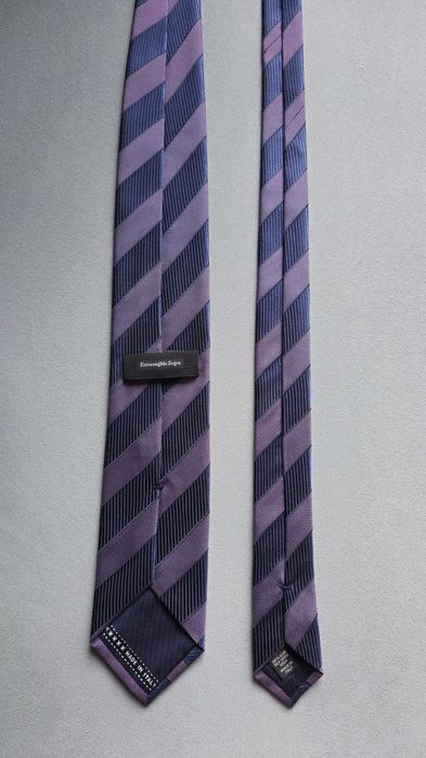 Krawat jedwabny Ermenegildo Zegna
