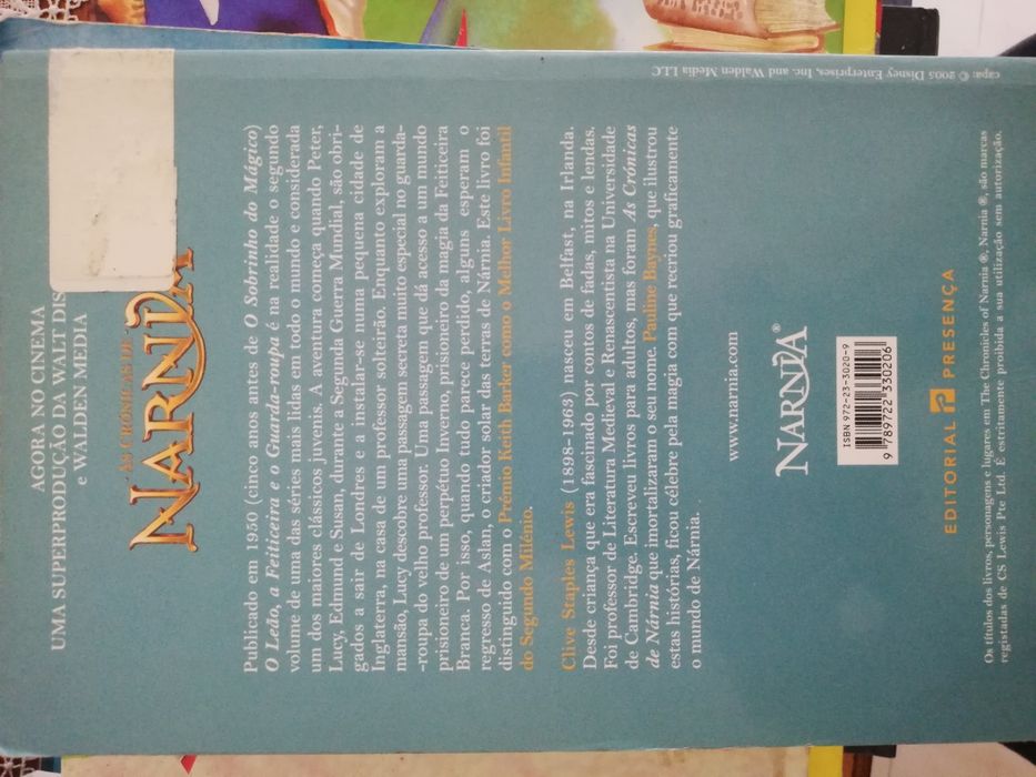 Livro Narnia